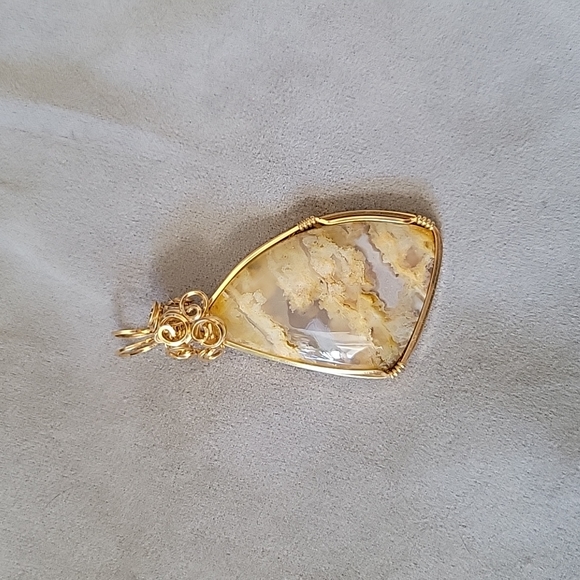 Real agate pendant - Picture 1 of 4